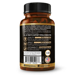 Herbal Goodness 15 Day Detox - 600mg Probiotics & Enzymes, Gut Health, 60 Caps