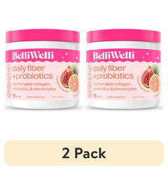 Belliwelli Daily Fiber Supplement with Probiotics, Electrolytes, and Collagen