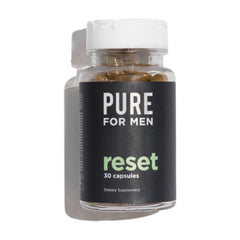 Pure for Men Detox Reset - Digestive & Immune Support, Colon Cleanse, 30 Caps