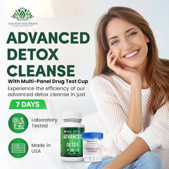 Salutem Vita Advanced Detox - Milk Thistle & Licorice, 84 Caps (2-Pack) with 2 Test Cups