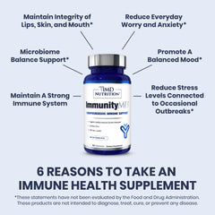 1MD Nutrition Immunitymd - Immune Health Probiotic Supplement