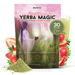 Yerba Magic | Yerba Mate Instant Tea Powder | Peach Mango Flavor | 30 Servings