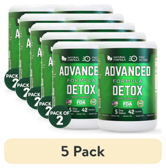 Salutem Vita Advanced Detox - Milk Thistle & Licorice, 84 Caps (2-Pack) with 2 Test Cups