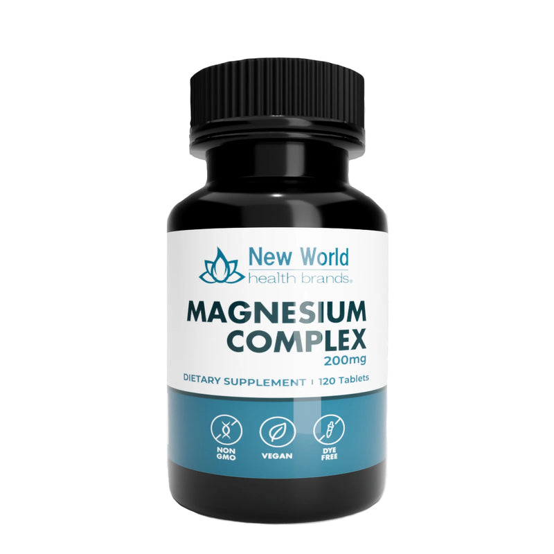 Magnesium Complex Premium Health Supplement | New World Health Brands