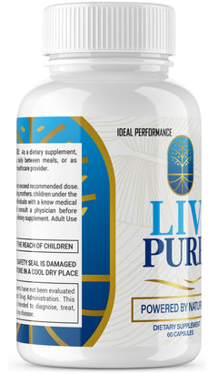 IDEAL PERFORMANCE Liv Pure - Liver Detox & Weight Support, 60 Caps