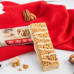 Atkins Vanilla Pecan Crisp Protein Meal Bar, Low Sugar, Meal Replacement, Keto Friendly, 5 Ct