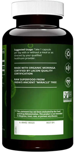 MRM Moringa Capsules, 60 Ct
