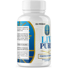 IDEAL PERFORMANCE Liv Pure - Liver Detox & Weight Loss, 120 Caps (2-Pack)