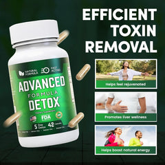 Salutem Vita Advanced Detox - Milk Thistle & Licorice, 84 Caps (2-Pack) with 2 Test Cups