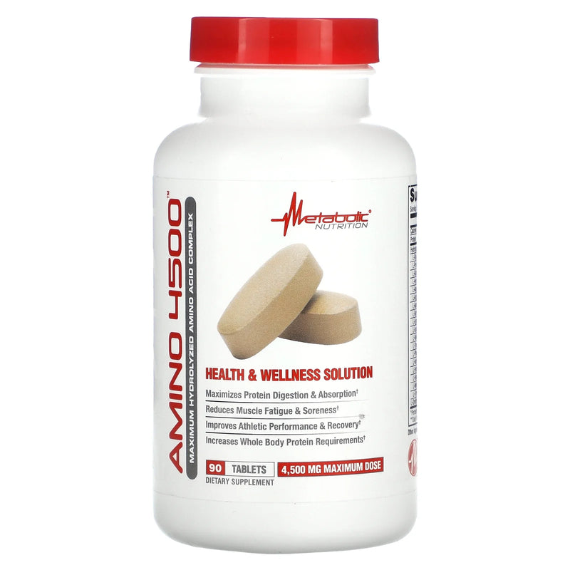 Metabolic Nutrition Amino 4500, 90 Tablets