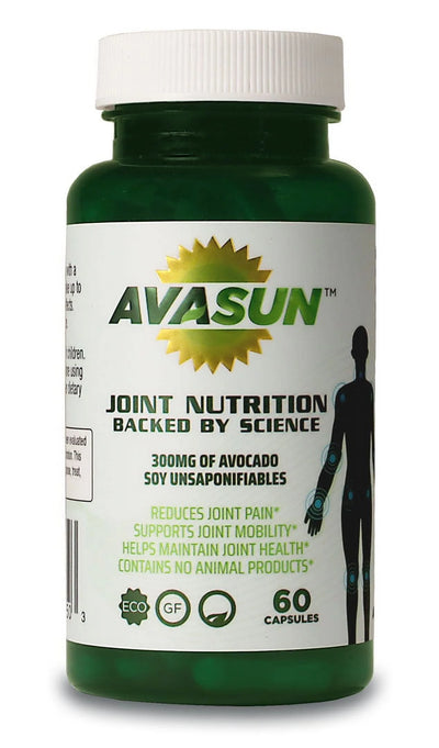 Avasun Joint Nutrition - Avocado Soy Unsaponifiable 300Mg, 60 Day Supply
