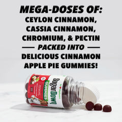 Dr. Stephanie’s Sugardown Gummies - Ceylon Cinnamon, Blood Sugar Support, 60 Count