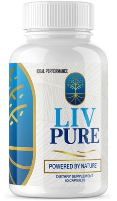 IDEAL PERFORMANCE Liv Pure - Liver Detox & Weight Support, 60 Caps