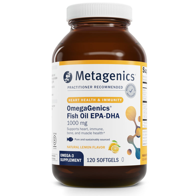 Metagenics Omegagenics Fish Oil EPA-DHA 1000 - 120 Softgels