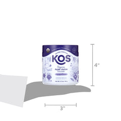 KOS Organic Acai Juice Powder - Vegan Superfood Booster, Gluten Free, Non GMO - 2.1 Oz, 20 Servings
