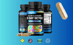 Ragnify Ultimate 15-Day Colon Cleanser for Digestive Health, Gut, Detox 30 Capsules