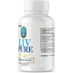 IDEAL PERFORMANCE Liv Pure - Liver Detox & Weight Loss, 120 Caps (2-Pack)