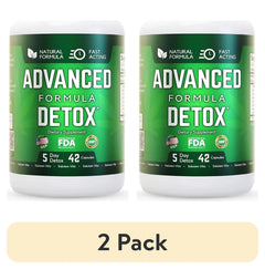 Salutem Vita Advanced Detox - Milk Thistle & Licorice, 84 Caps (2-Pack) with 2 Test Cups