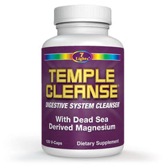 Temple Cleanse Magnesium Detox - Oxygen-Based Colon Cleanse, 120 Caps