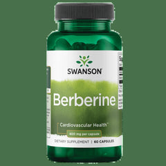 Swanson Herbal Supplements Berberine 400 Mg Capsule 60Ct