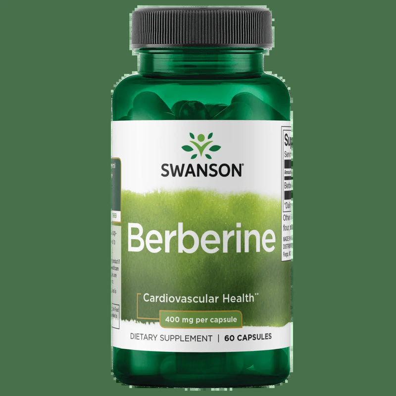 Swanson Herbal Supplements Berberine 400 Mg Capsule 60Ct