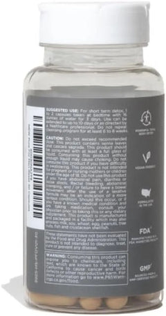 Pure for Men Detox Reset - Digestive & Immune Support, Colon Cleanse, 30 Caps
