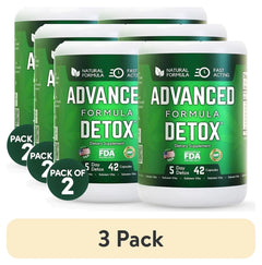 Salutem Vita Advanced Detox - Milk Thistle & Licorice, 84 Caps (2-Pack) with 2 Test Cups